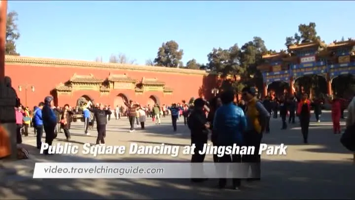 Public Square Dancing at Jingshan Park