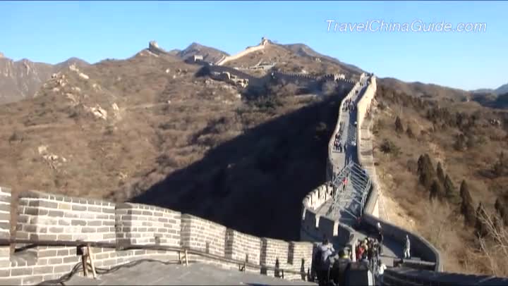 Taking S2 train to visit Badaling Great Wall