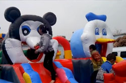 Children's Pleasure-ground at the Village Fair