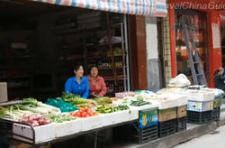A Street View of Ningshan County