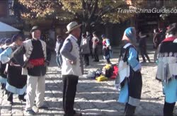 Folk Dance in the Old Town of Lijiang
