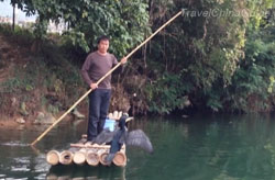 Cormorant fishing on the Li River