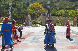 Qiang Village in Feng County of Baoji, Shaanxi