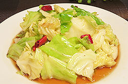 Hand-torn Cabbage