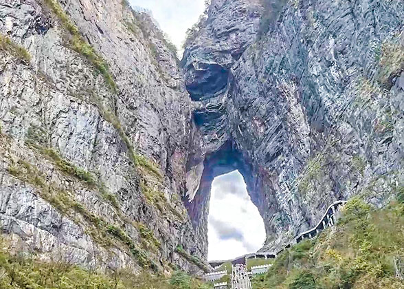Tianmen Mountain in Zhangjiajie