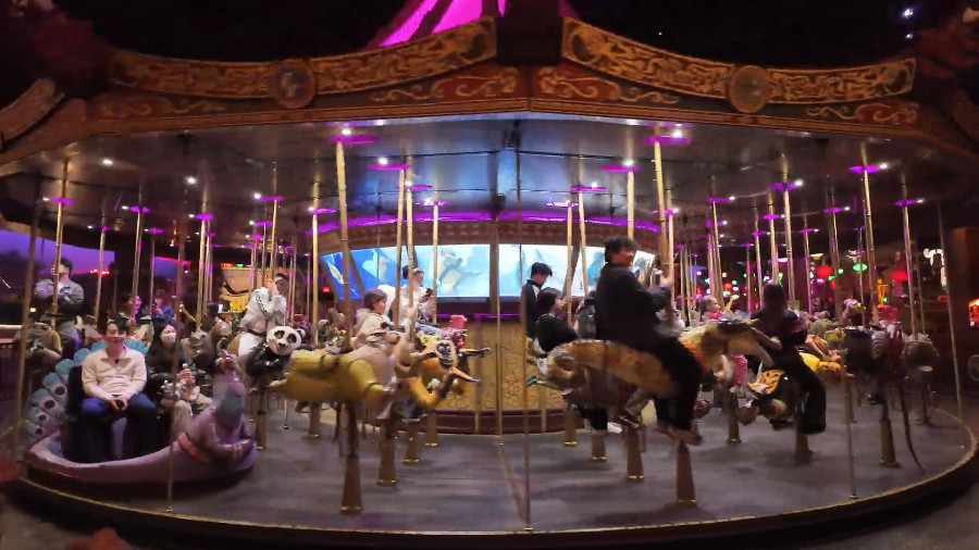 Carousel of Kung Fu Panda, Beijing Universal Studio
