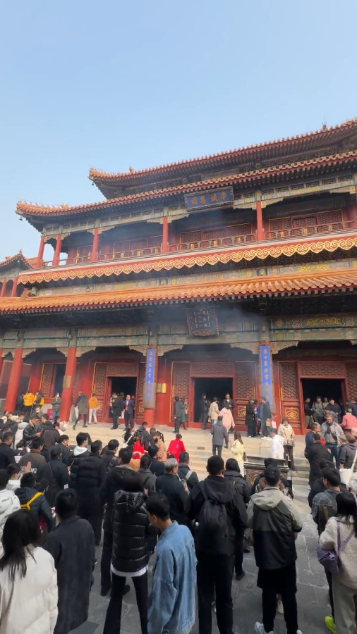Wanfu Pavilion, Lama Temple Beijing