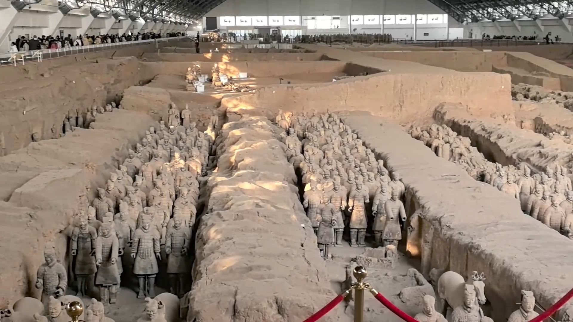 Pit No. 1 of the Terracotta Army Museum