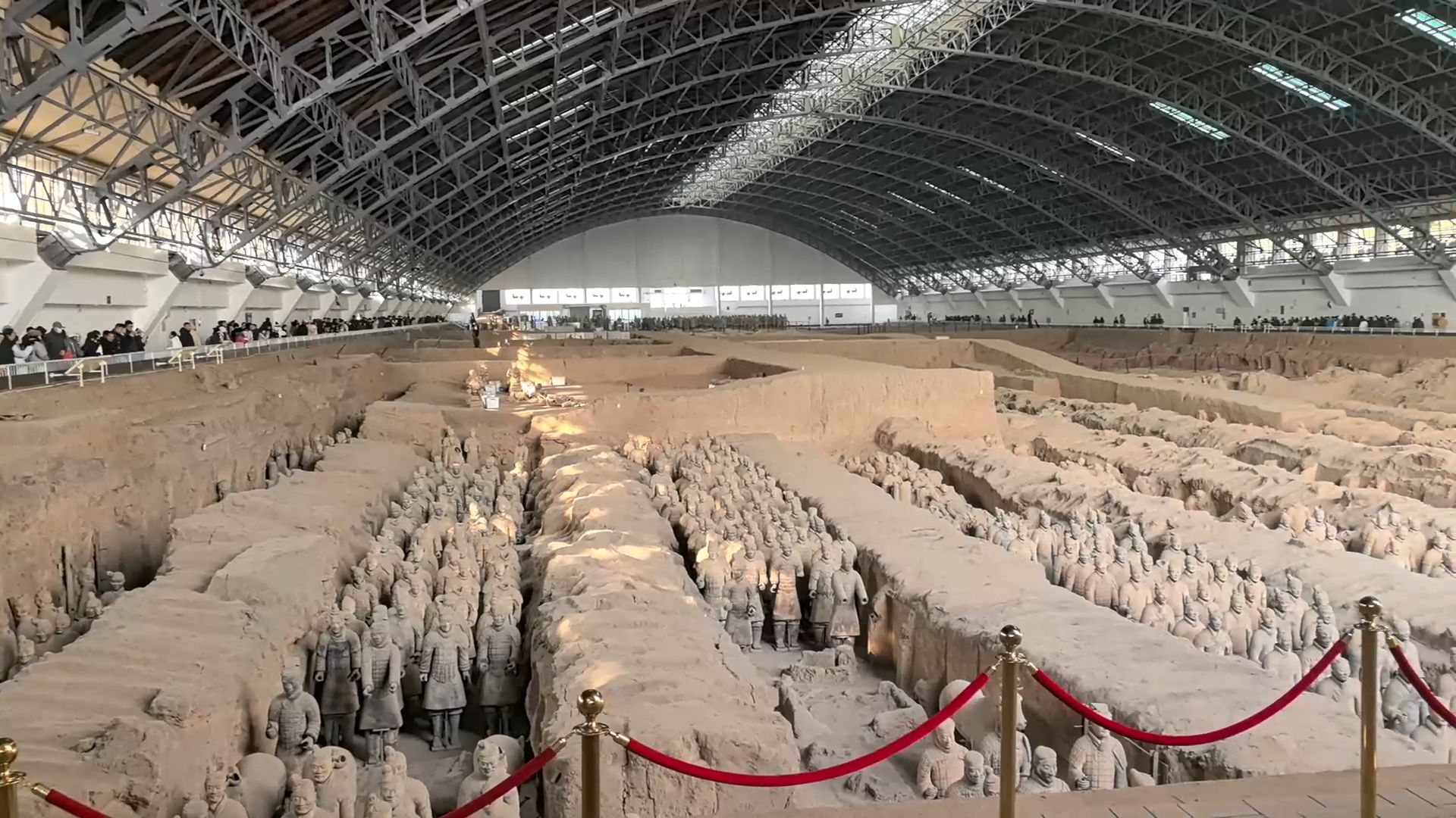Pit No. 1 of the Terracotta Army Museum