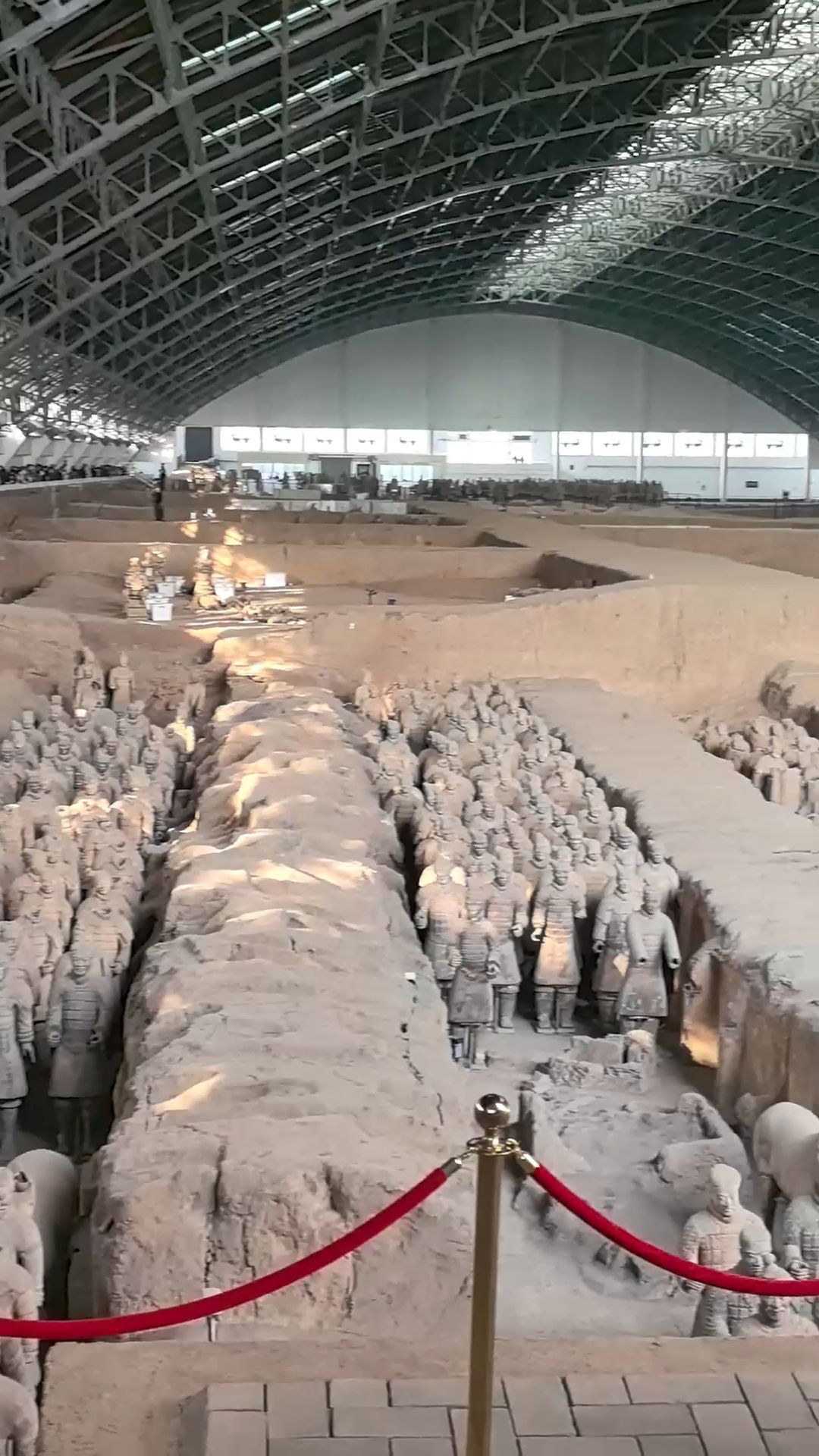 Pit No. 1 of the Terracotta Army Museum
