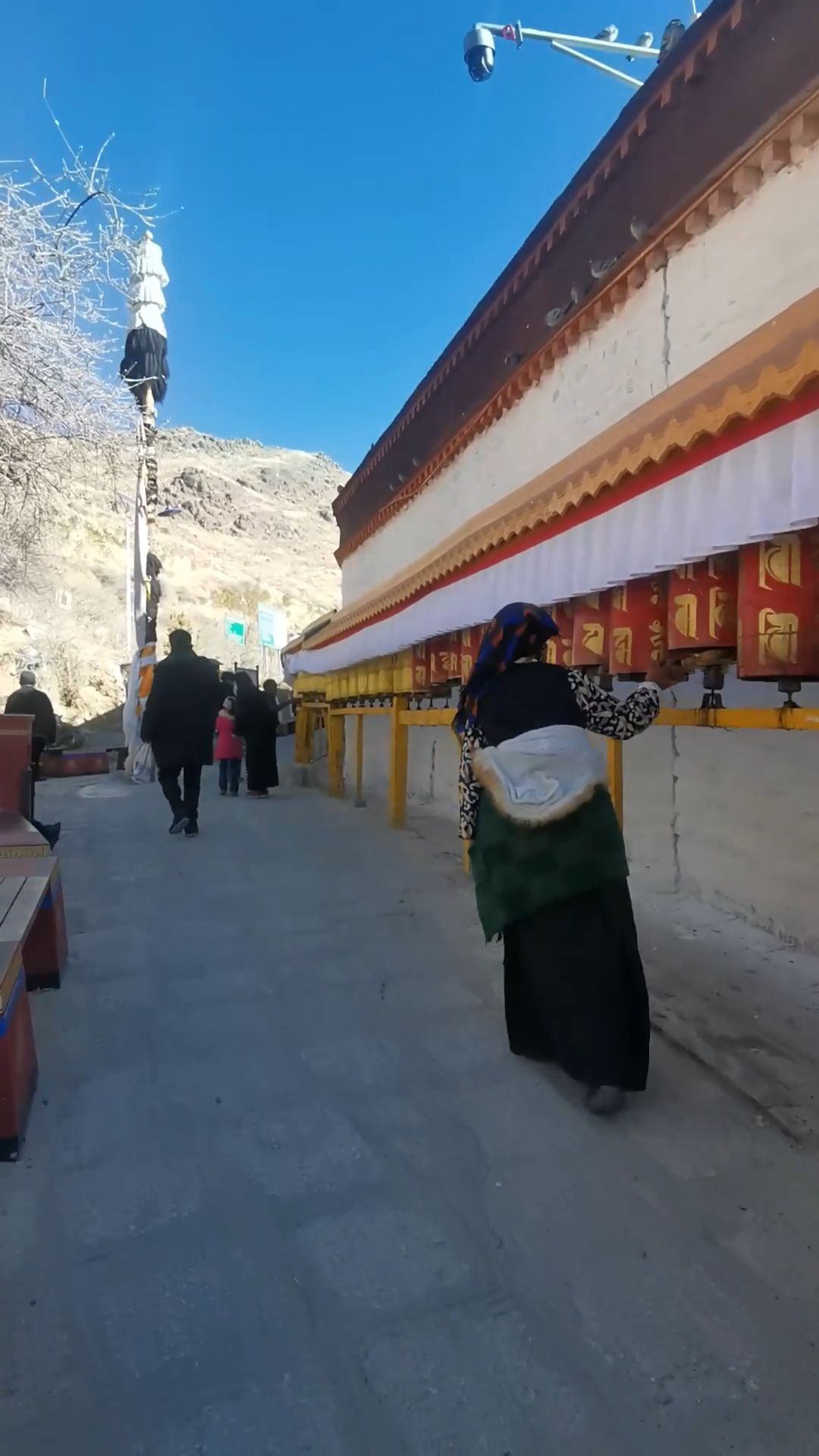 Buddhist Prayers in Shigatse