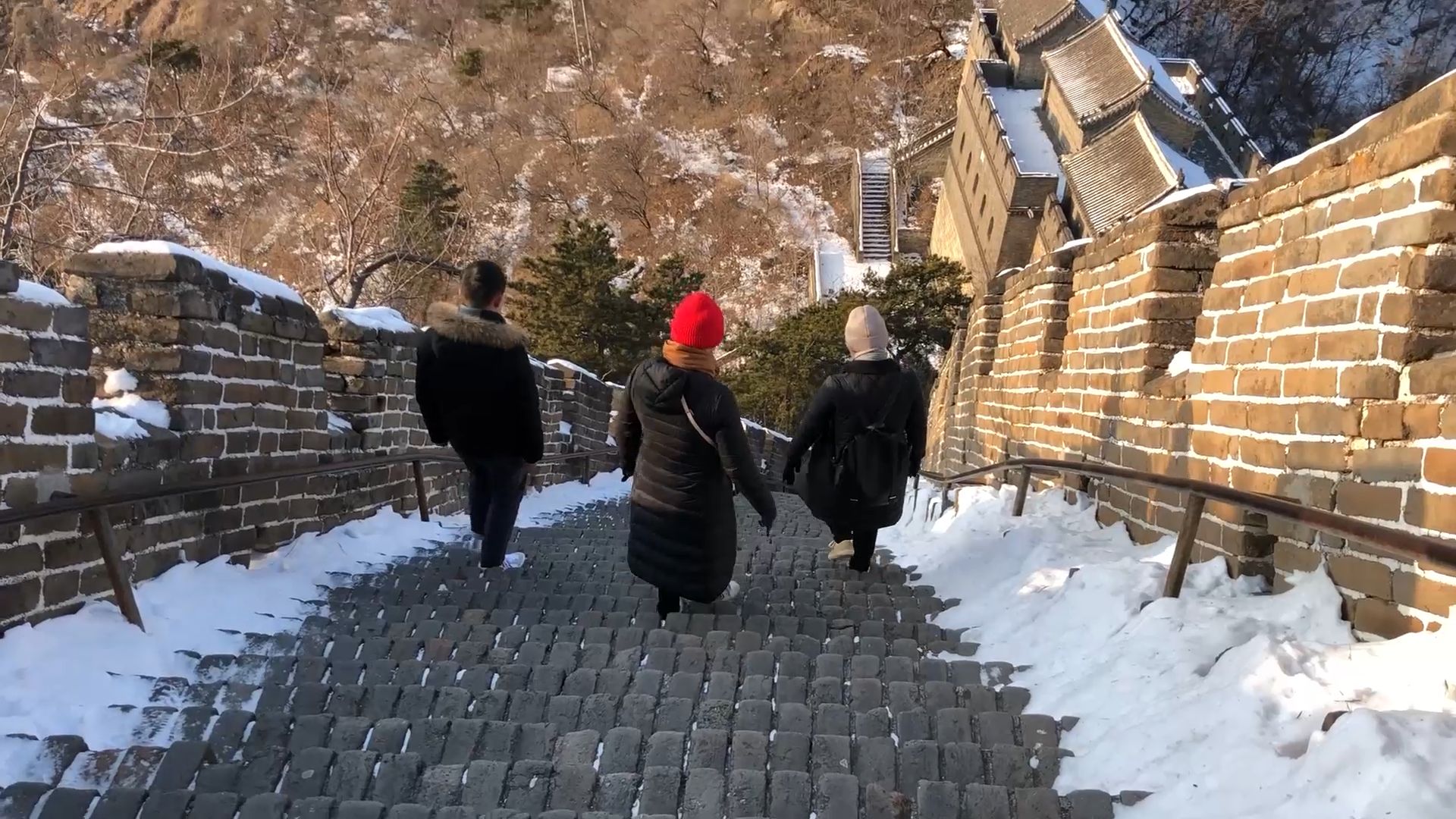 Winter at Mutianyu Great Wall
