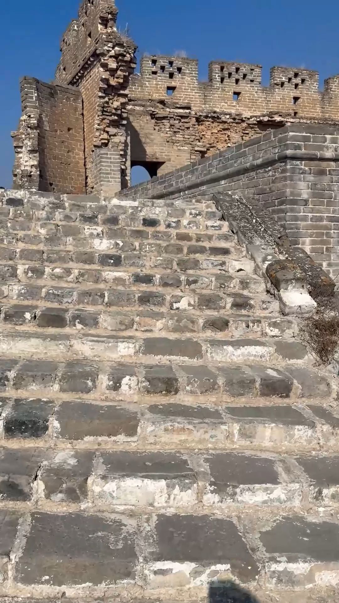 Hiking on the Great Wall