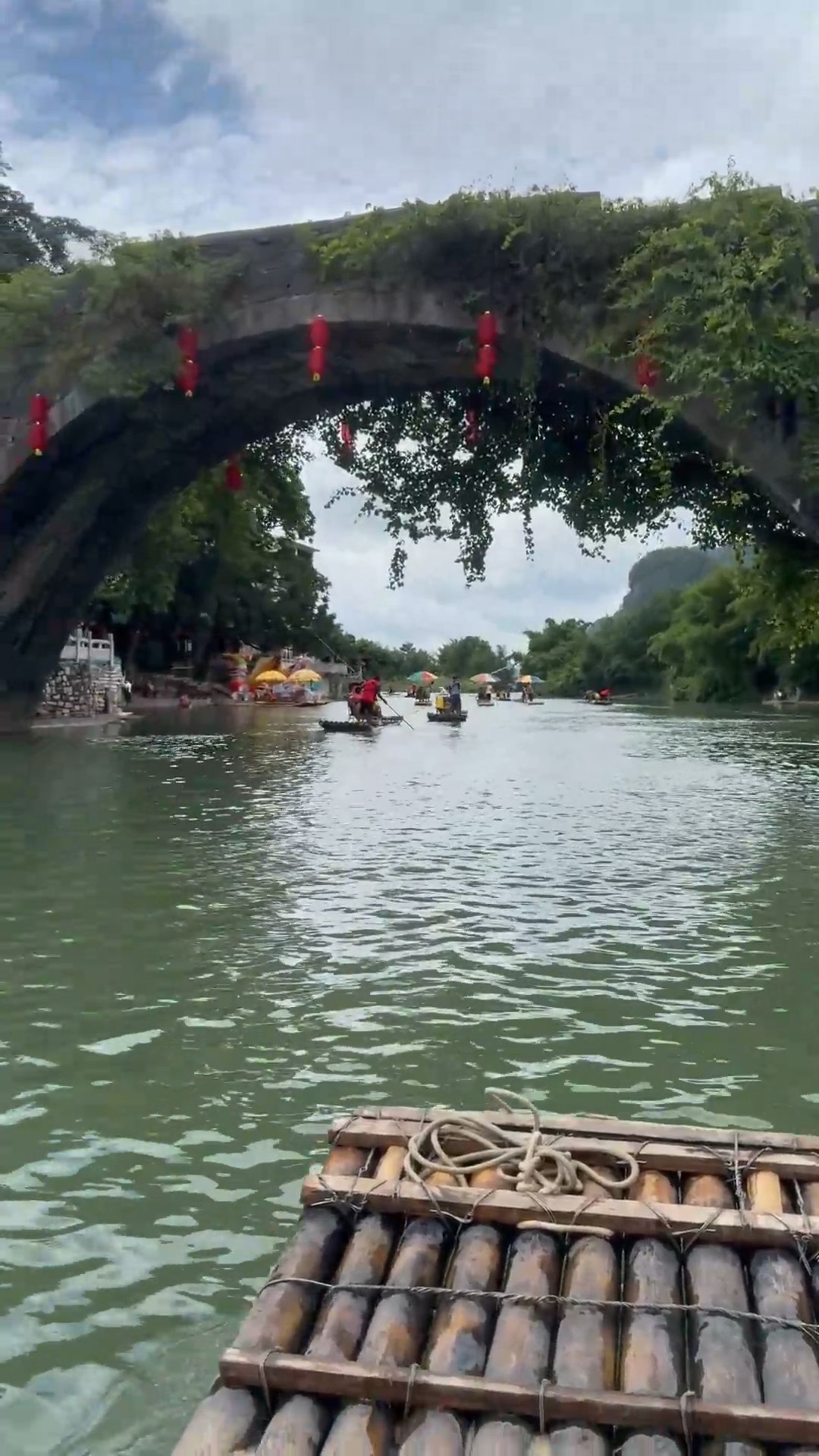 Bamboo Rafting in Yangshuo