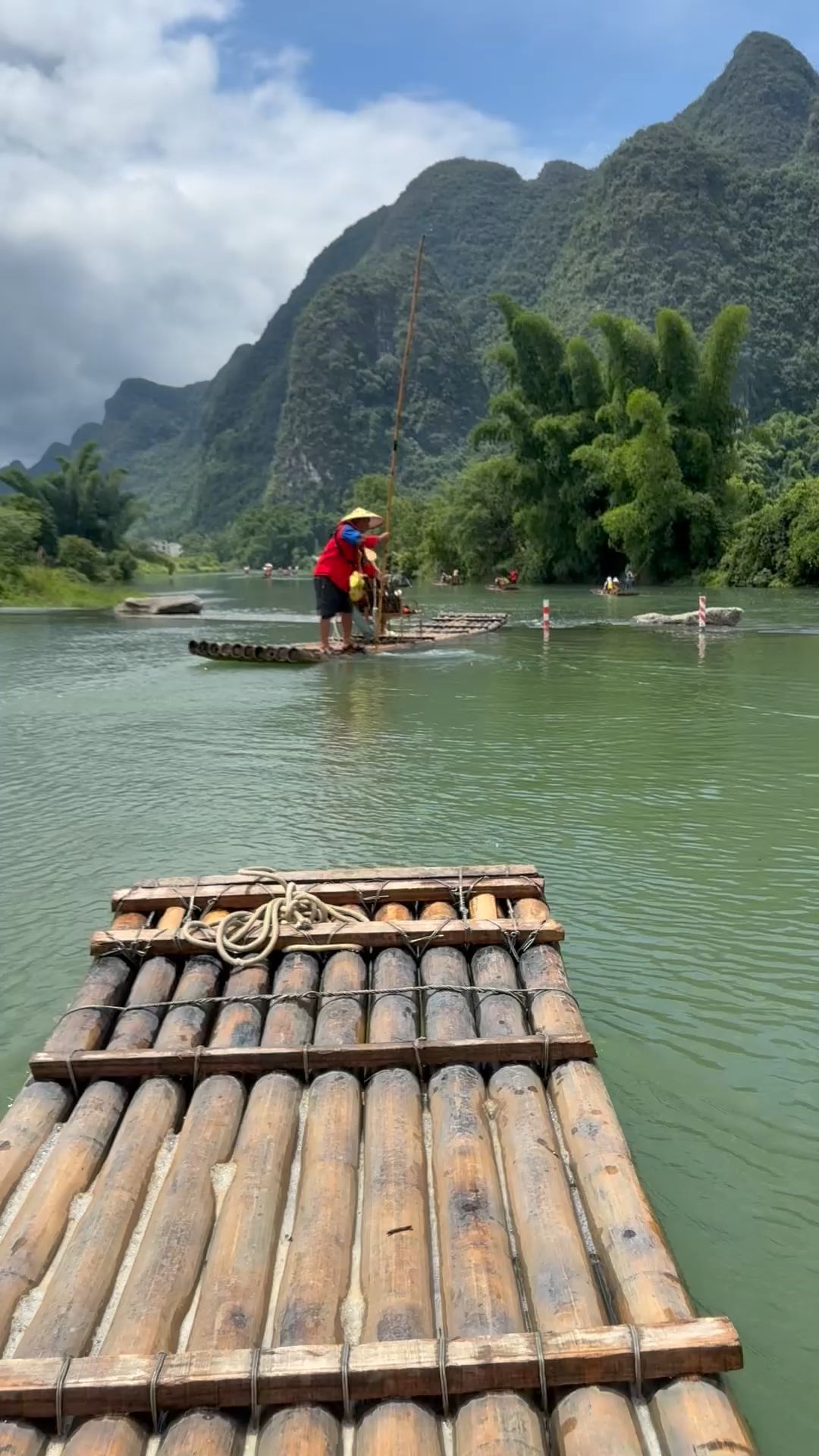 Bamboo Rafting in Yangshuo