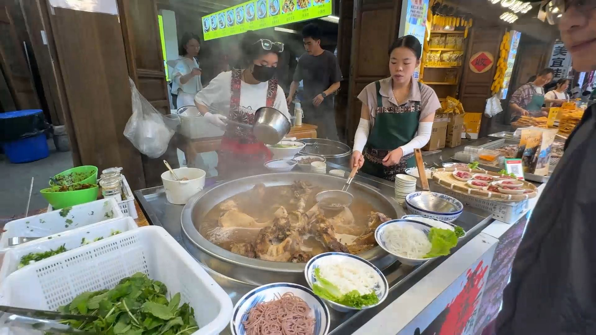Food Stalls at Baisha Old Town