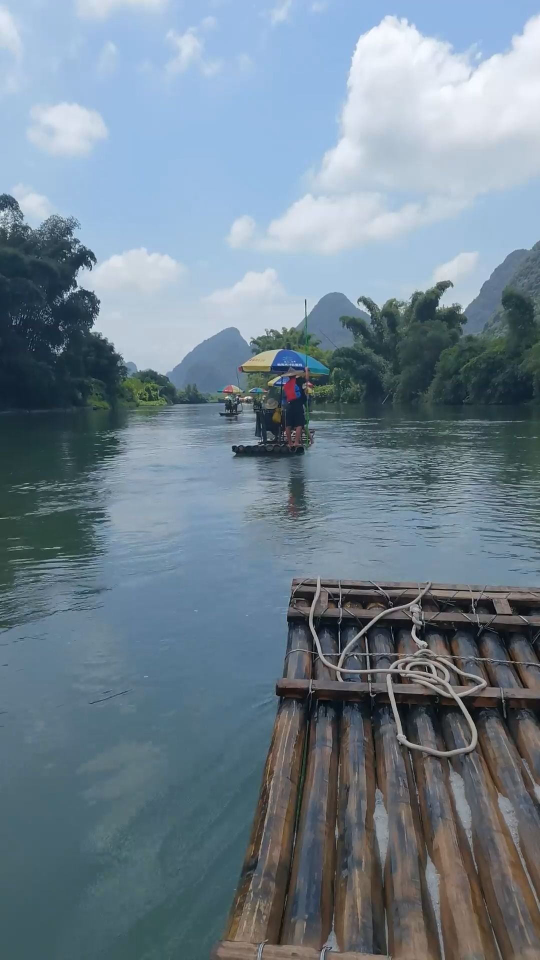 Bamboo Rafting, Yangshuo