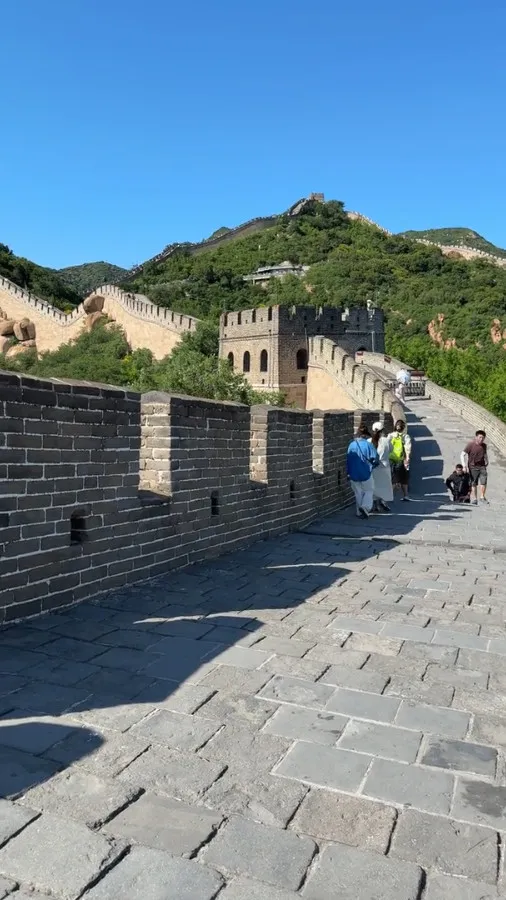 The Winding Badaling Great Wall