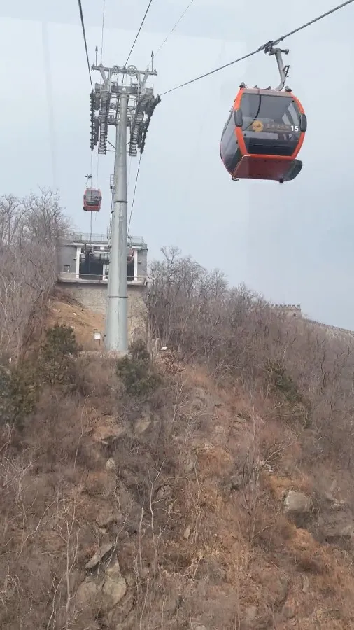 The Cableway of Mutianyu Great Wall