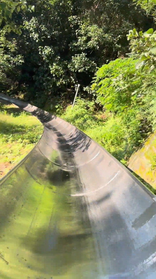 Exciting Toboggan Slideway, Mutainyu Great Wall, Beijing