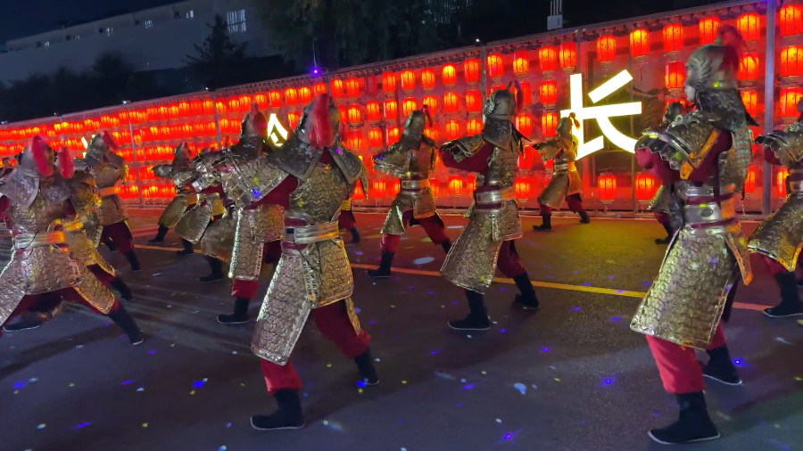 Cultural Performance at Badaling Great Wall