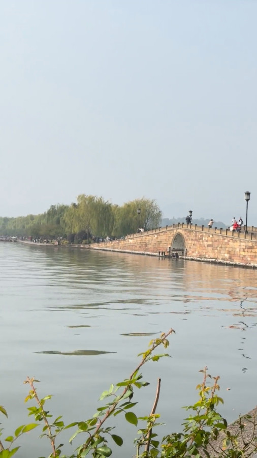 The Broken Bridge on West Lake