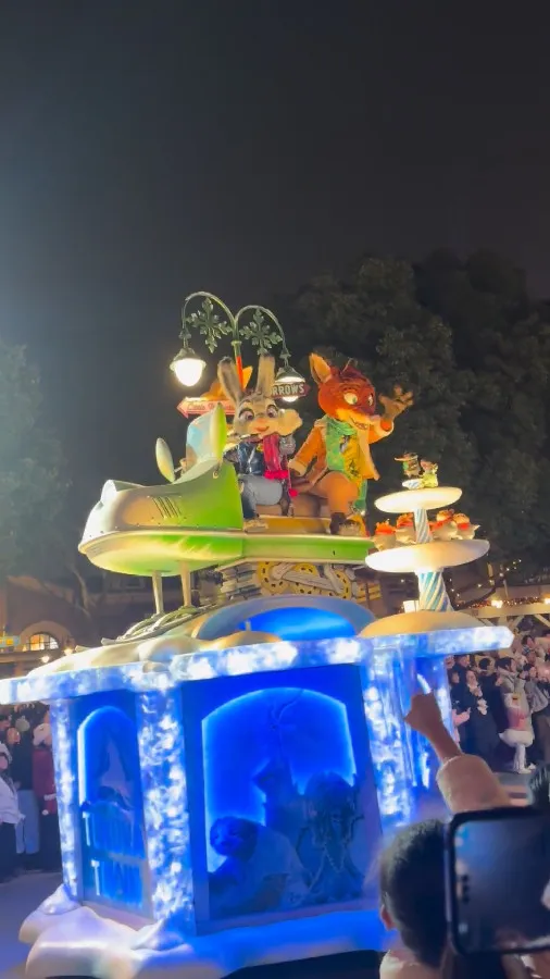  Zootopia Parade in Shanghai Disneyland