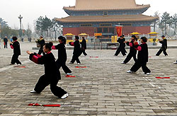 Tai Chi Chuan Performance at Lou Guan Tai