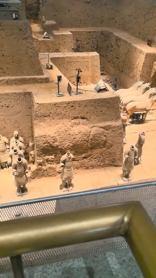 Pit 3 of Terracotta Army Museum