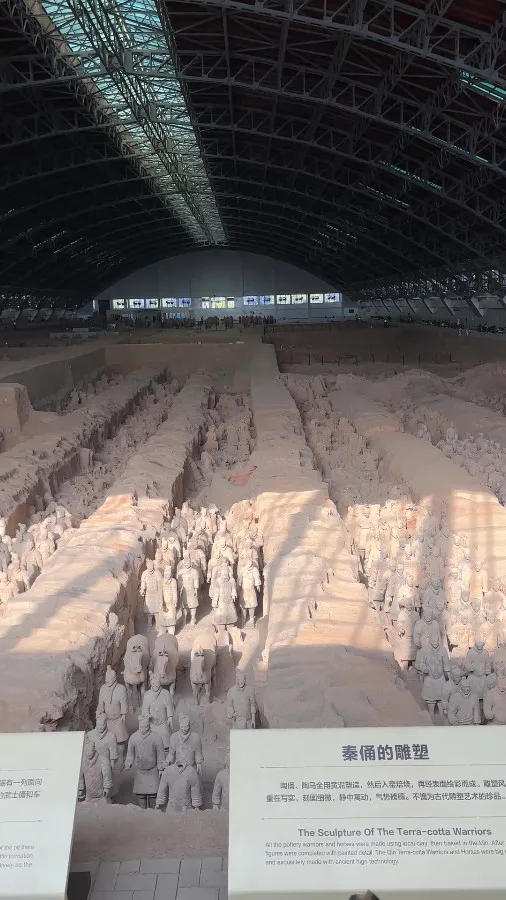 Pit 1 of Qin Terracotta Warriors and Horses Museum