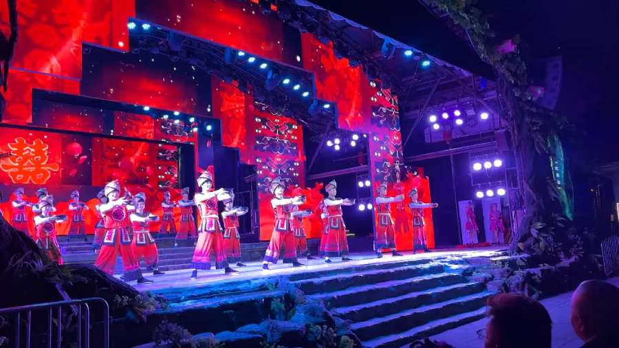 Dance Performance at Furong Old Town