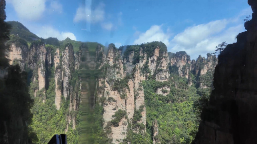 Stunning Views offered by Bailong Elevator, Zhangjiajie National Park