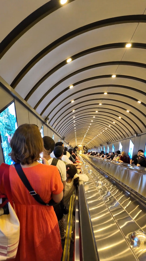 Transmountain Escalator, Tianmen Mountain